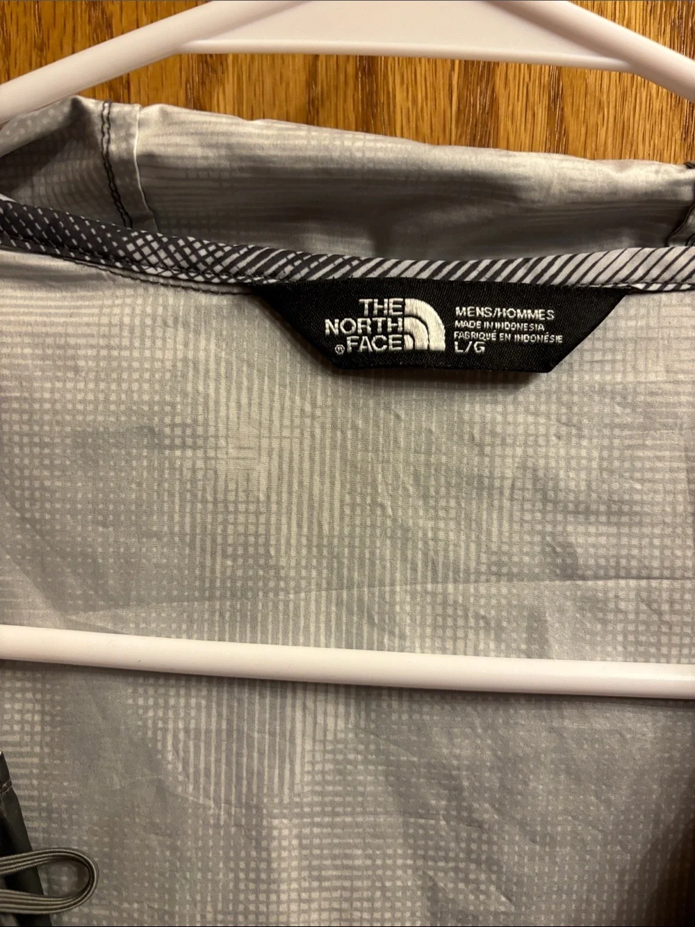 The North Face Black and Light Gray Women's/Unisex Shell Jacket